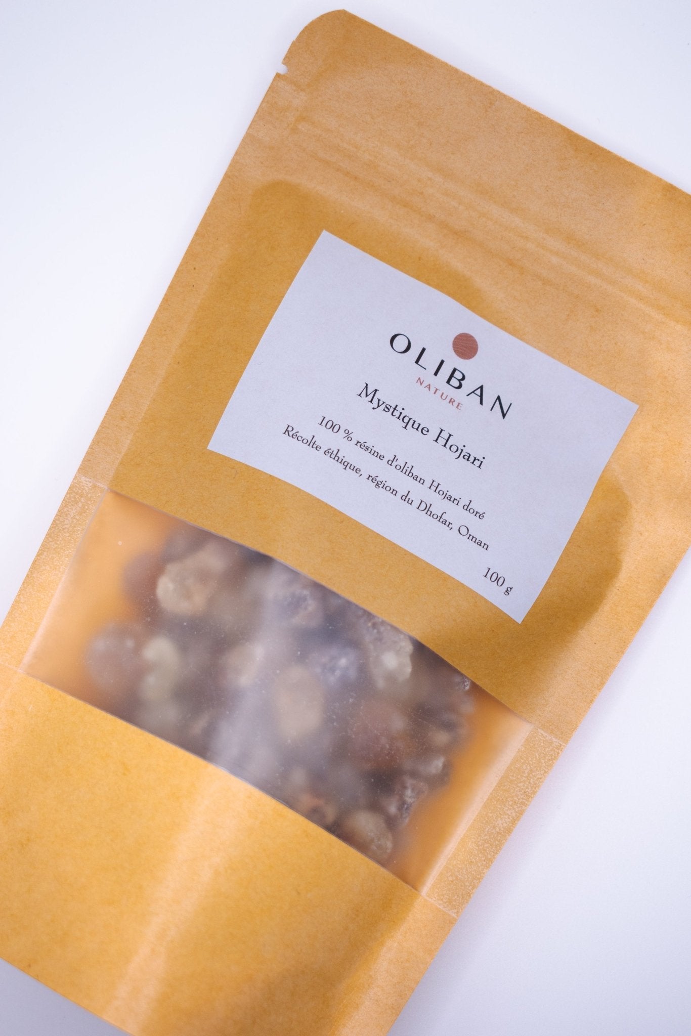 Mystique Hojari encens oliban en résine d'Oman sachet de 100 gr