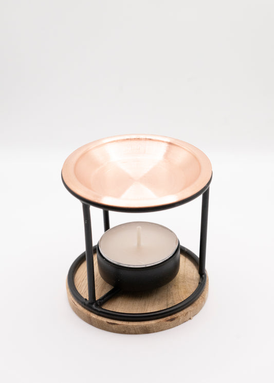 Brûle-Encens cuivre sans Charbon, sans fumée